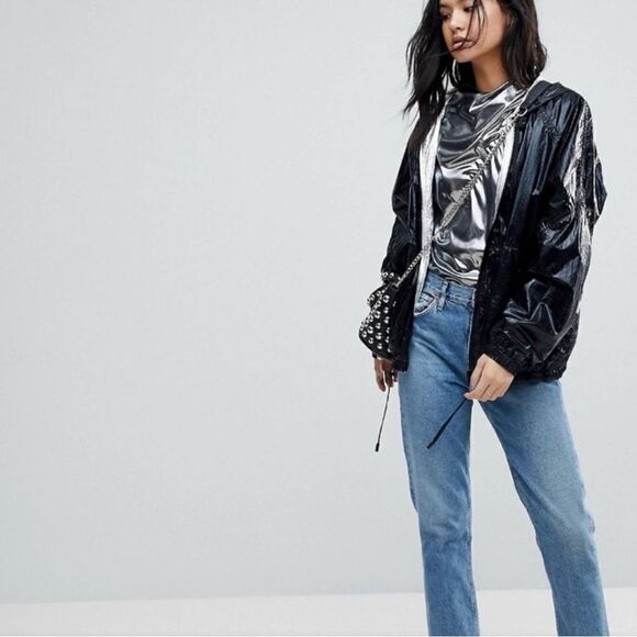 BLANKNYC Kids Girls Lightweight Reversible
Jacket(Size Medium) - Picture 3 of 10